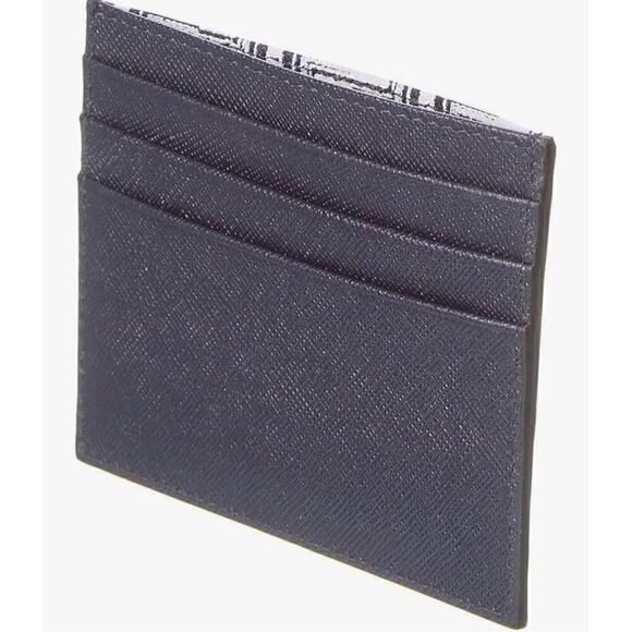 Ted Baker Given Leather Card Holder navy new - Picture 2 of 12